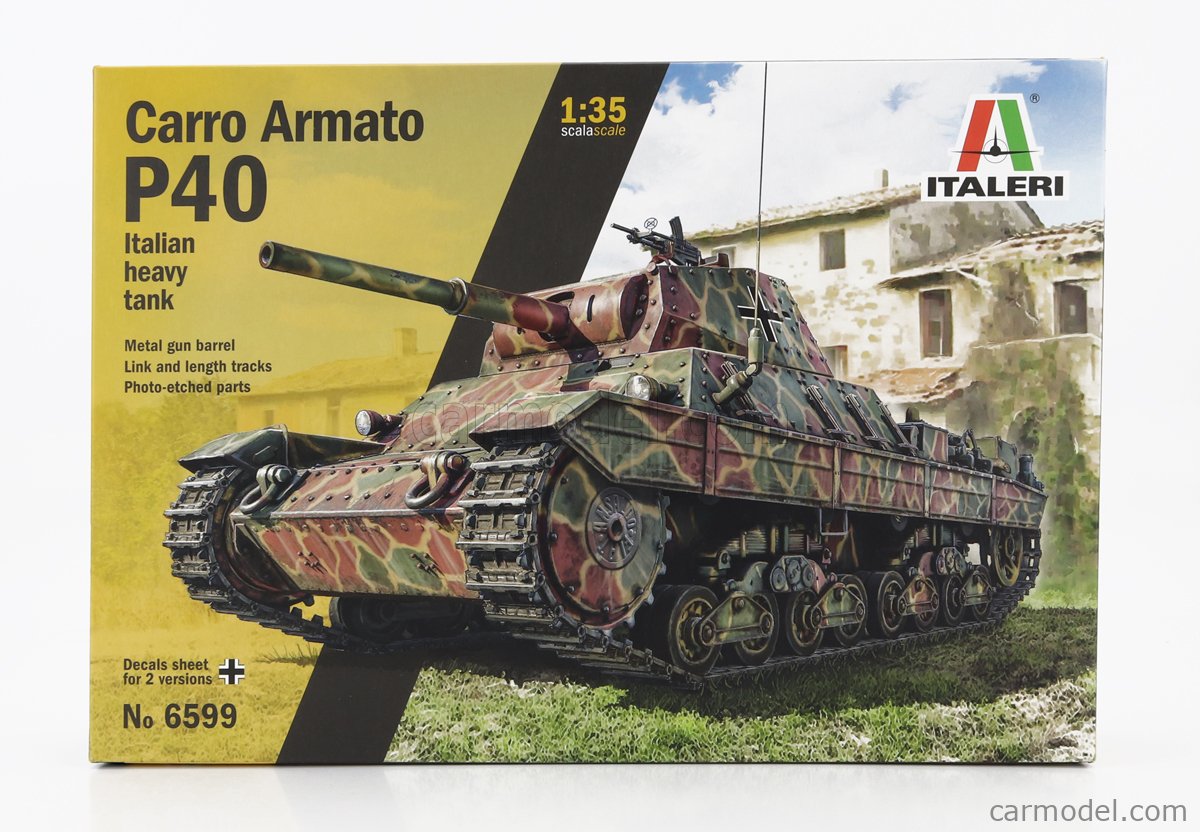 Italeri Carro Armato P40 1:35 6599 modellismo