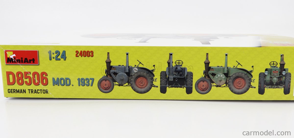 MINIART 24003 Escala 1/24  LANZ BULLDOG D8506 GERMAN TRACTOR 1949 /