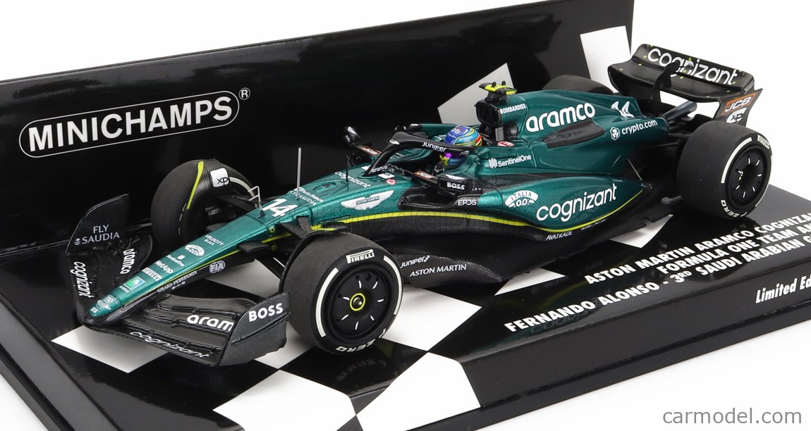 Miniature Spark S8598 Aston Martin AMR23 N°18 Stroll - Échelle 1/43, Résine, Prévente