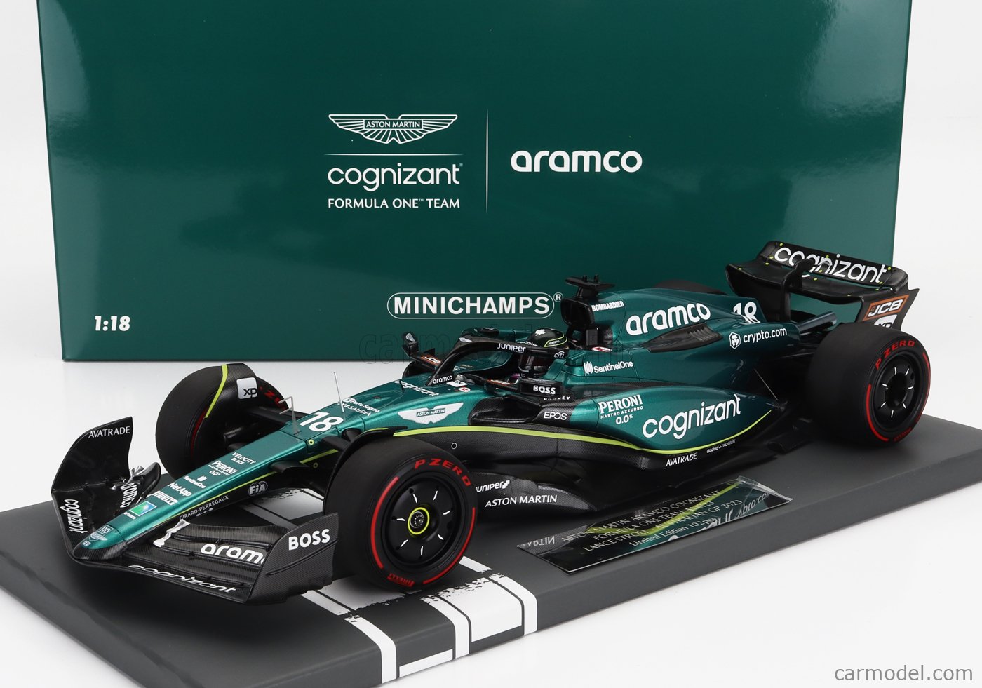 【中古】Minichamps 1/18 オーストラリアGP アストンマーチン MINICHAMPS 117230318 Scale 1/18 | ASTON MARTIN F1 AMR23 TEAM