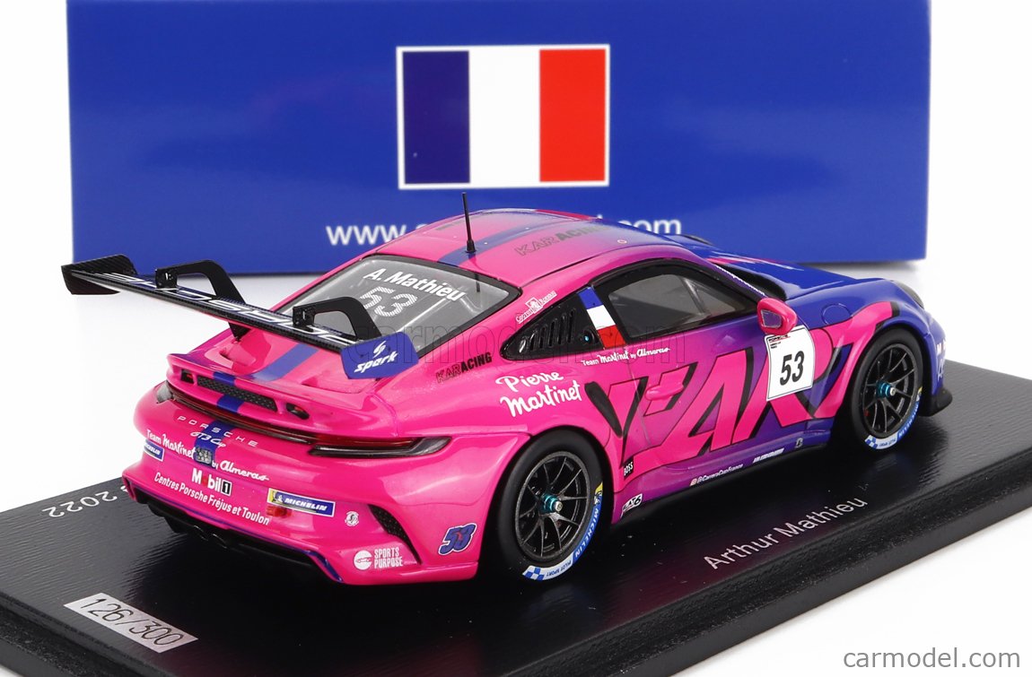 SPARK-MODEL SF300 Scale 1/43 | PORSCHE 911 991-2 GT3 TEAM L'ART N