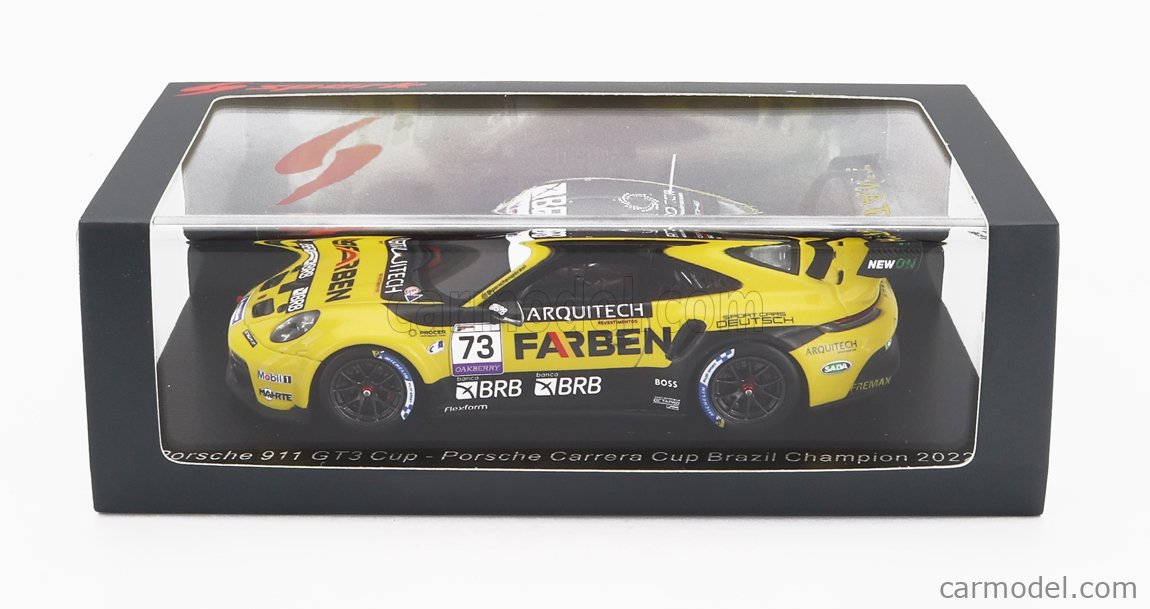 1/43 ミニカー PORSCHE 911 Carrera スパーク 1/43 ポルシェ 911 GT3 ポルシェカレラカップ 日本