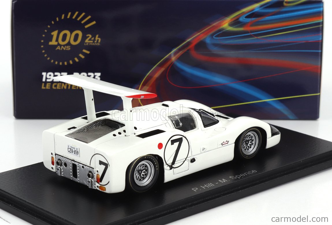 SPARK-MODEL S9444 Scale 1/43 | CHAPARRAL 2F CHEVROLET 7.0L V8 TEAM