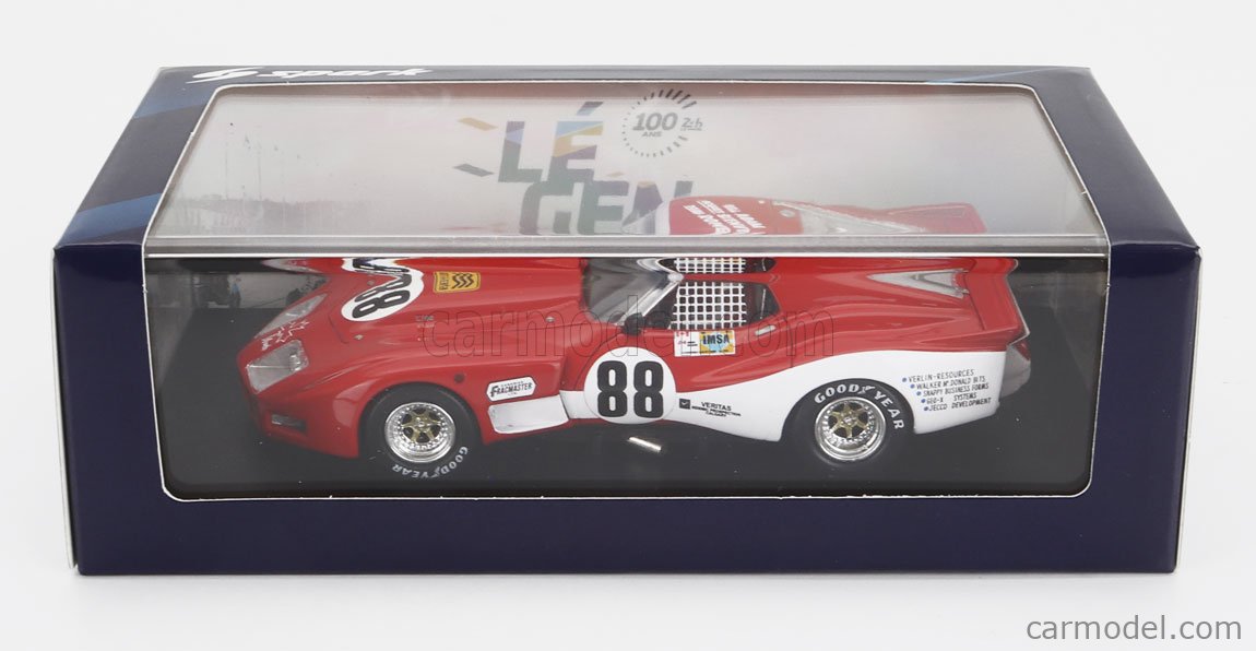 SPARK-MODEL S6390 Echelle 1/43 | CHEVROLET CORVETTE C3 7.0L V8 TEAM D ...