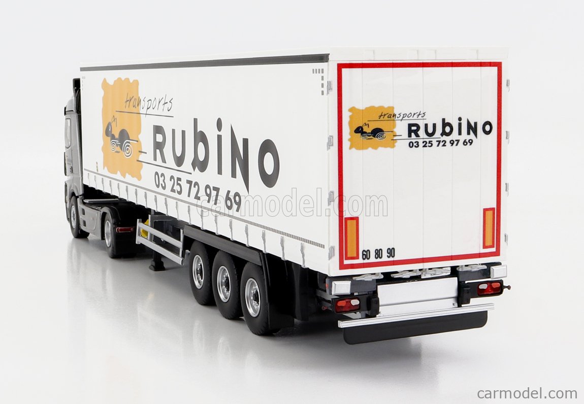 Eligor 1/43 Mercedes Actros 600 Électrique - Transport Marchandises Noir - NEUF