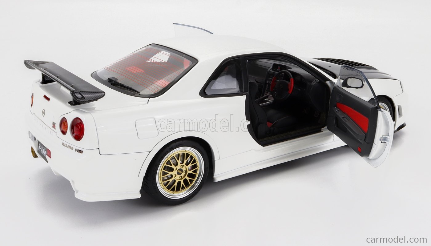 MOTORHELIX M83407 Scale 1/18 | NISSAN SKYLINE GT-R (R34) NISMO Z-TUNE ...