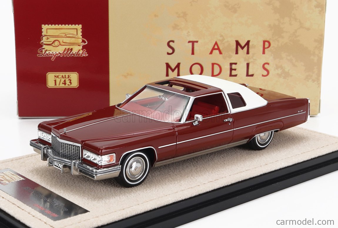 '81 Cadillac Coupe DeVille ダイキャストモデル Cadillac Coupe DeVille 2-Door 1972 Met Brown 1:43 Neo 44414