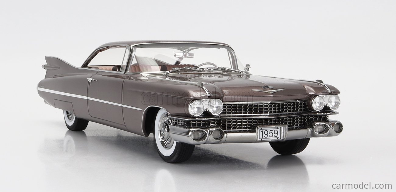 1959 Cadillac Coupe DeVille ダイキャスト Pink Slips - 1959 Cadillac Coupe Deville 1:24 Scale Diecast