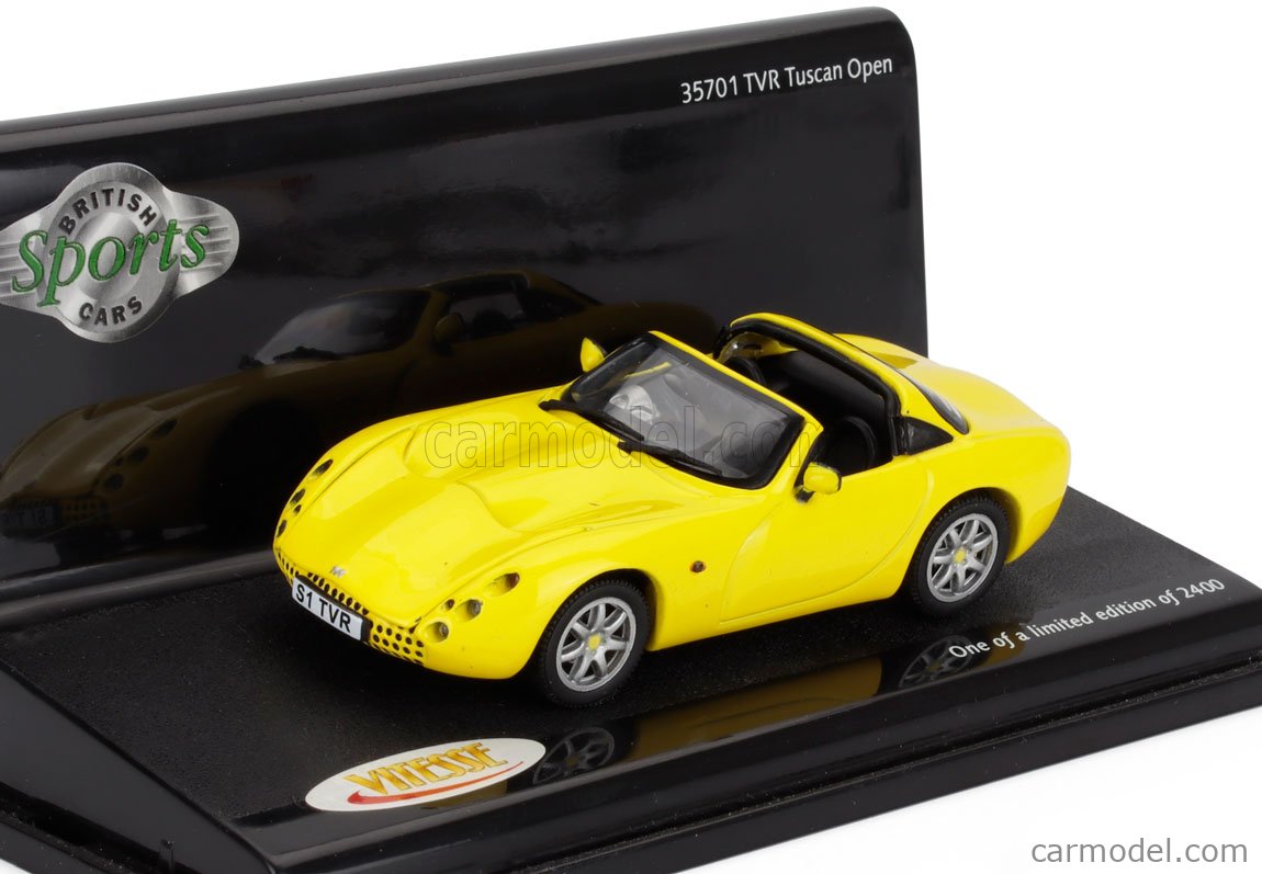 TVR TUSCAN OPEN Gris Bleu VITESSE 1:43