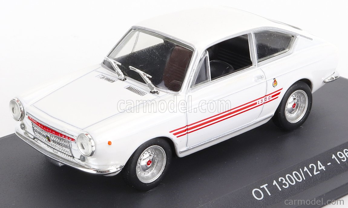 Edicola Abacol Echelle Fiat Ot Abarth Coupe White