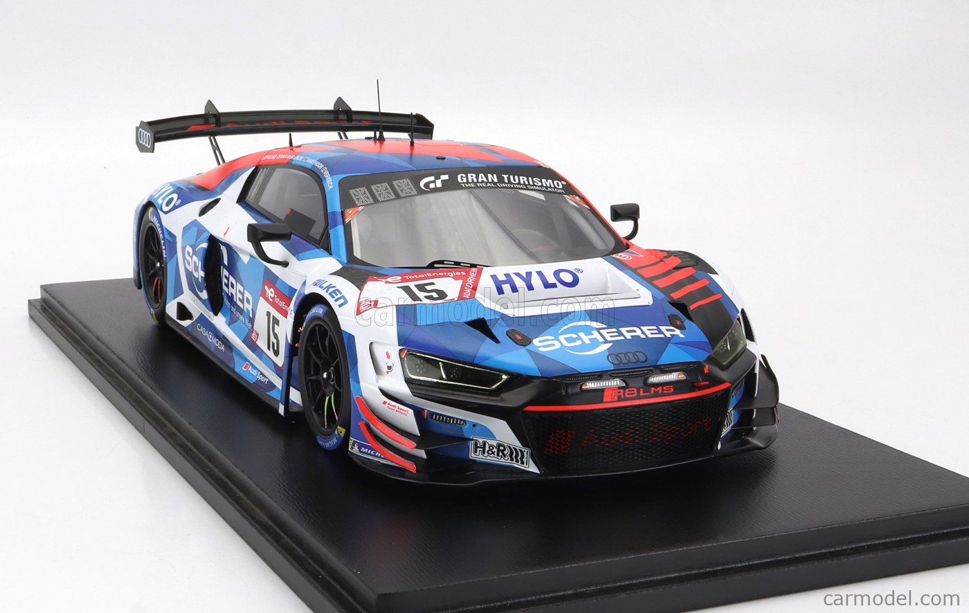 SPARK-MODEL 18SG061 Scale 1/18 | AUDI R8 LMS GT3 TEAM AUDI SPORT PHOENIX N  15 WINNER 24h NURBURGRING 2022 D.VANTHOOR - F.VERVISCH - R.FRIJNS - K.VAN  DER LINDE BLUE WHITE RED