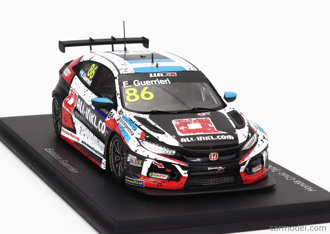 1/43 Spark 2020 Honda Civic Type R TCR No.9  Münnich Motorsport 3rd Race 2 WTCR