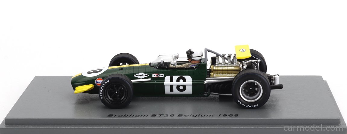 SPARK-MODEL S8311 Scale 1/43 | BRABHAM F1 BT26 N 18 BELGIUM GP 1968 ...