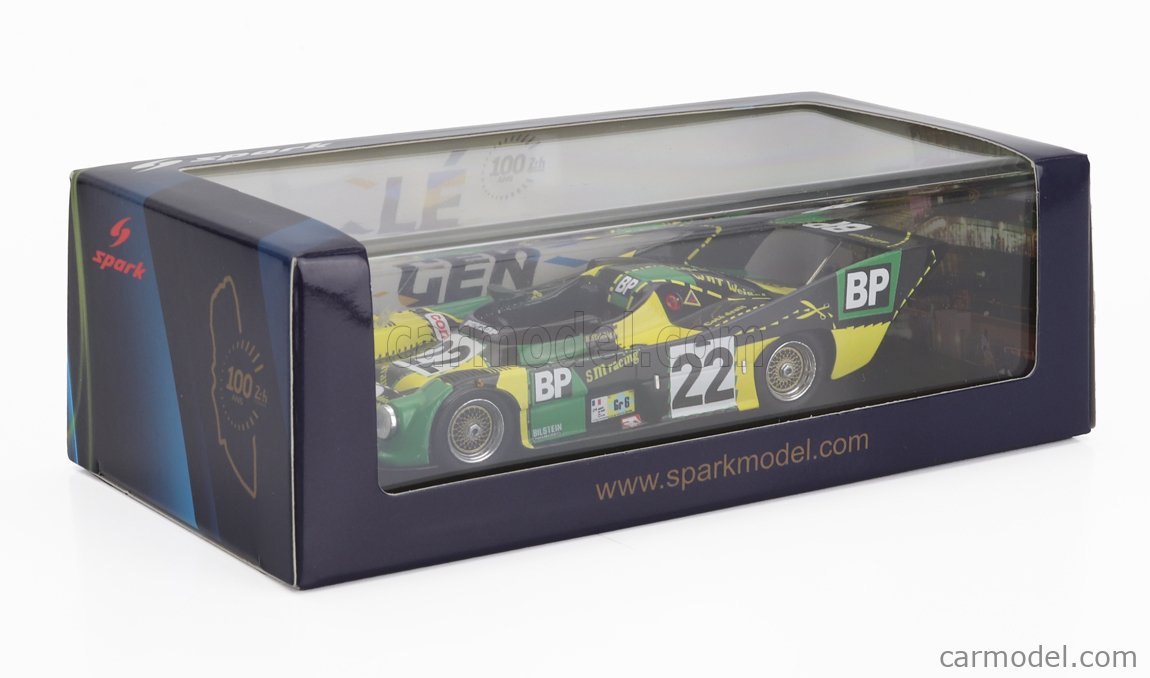 Miniature Spark 1/43 - Spice SE89C N°22 - 24H Du Mans 1989 - Thyrring/Taylor