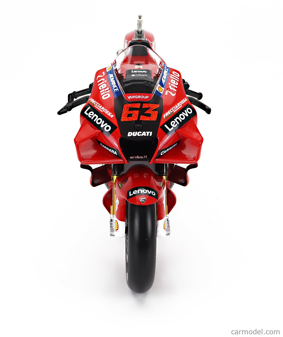 Modellino Moto Maisto 1/6 Ducati Desmosedici World Champion MotoGP 2022 #63  F. Bagnaia | Motorsport Maranello Store