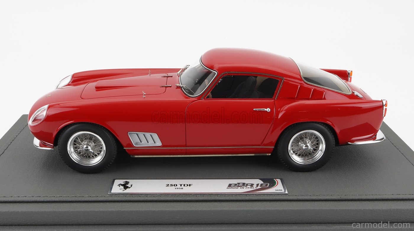 BBR BBR1820C Ferrari 250 GT Competizione Faro Carenato 1/18 - Blanche - Prévente