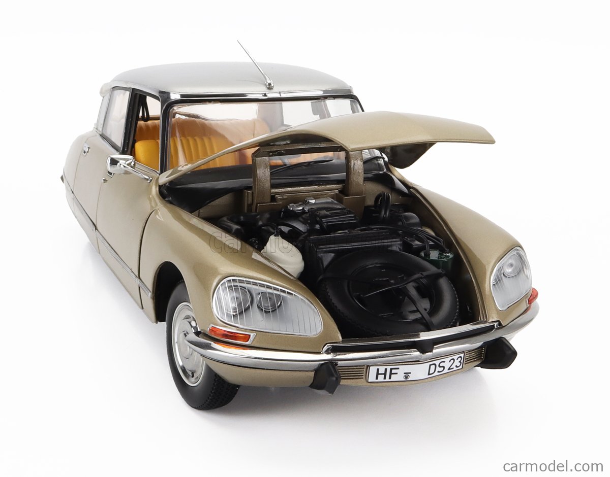 Norev 1:18 - Berline Miniature - Citroën DS 23 Pallas Orient Blue 1974 De Vooras Est A Hoogte Verstelbaar