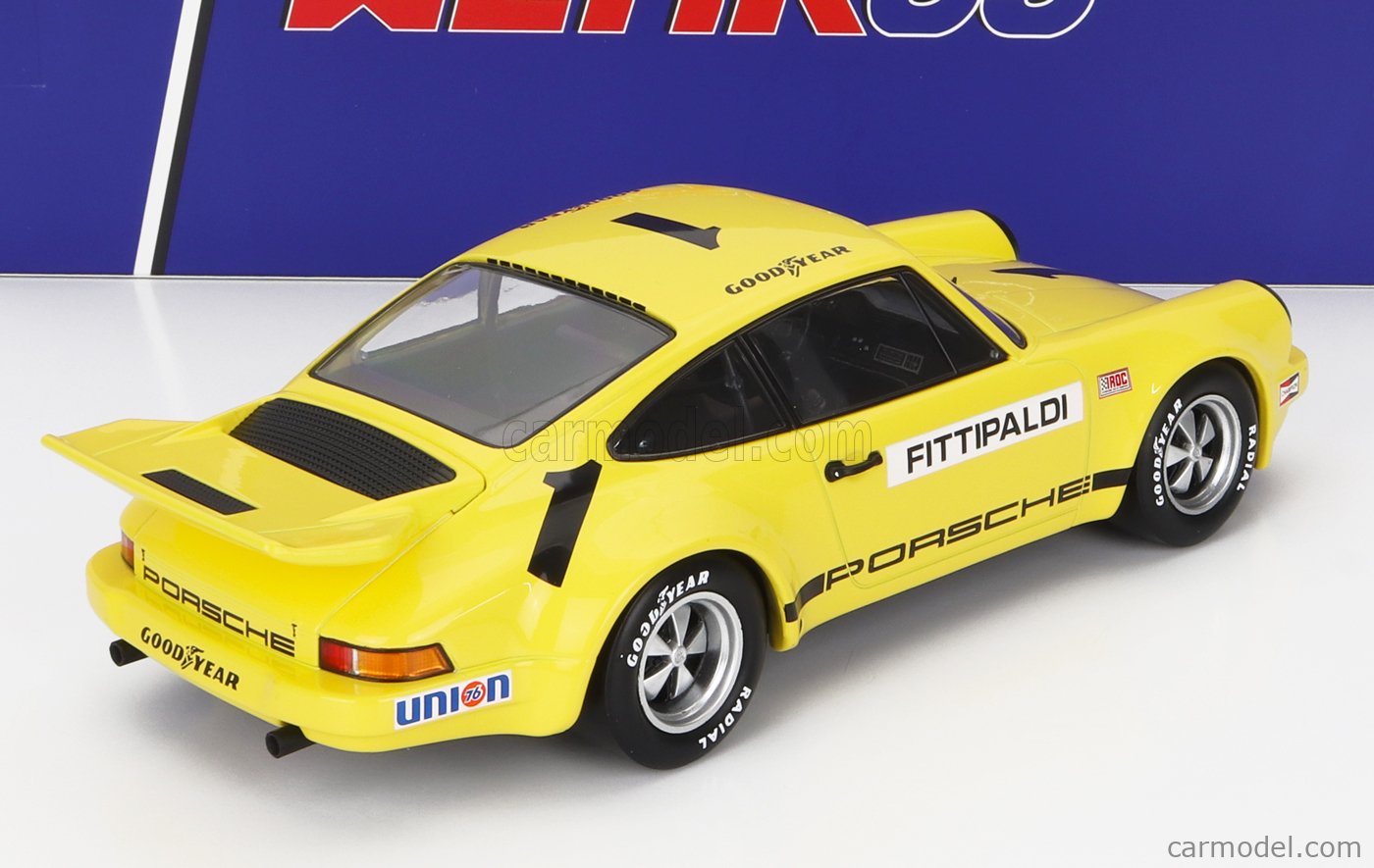 Modèle Réduit 1:18 Porsche 911 Carrera RSR IROC Riverside 1973 - WERK83