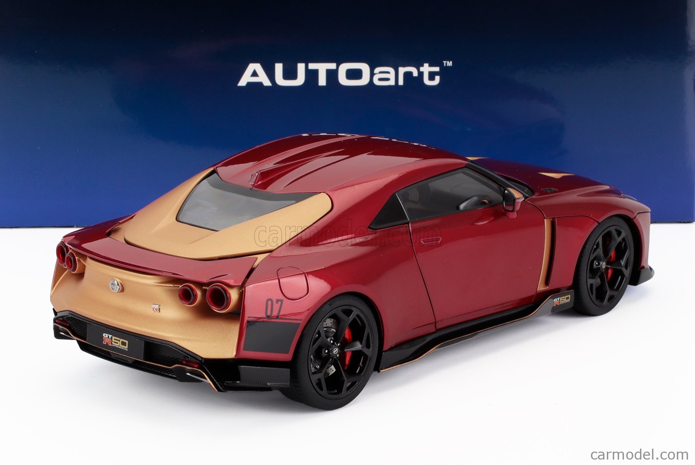 日産 GT-R 50 by Italdesign 1/18 レッド AUTOart 1/18 NISSAN GT-R50 by ITALDESIGN （グレー／ゴ