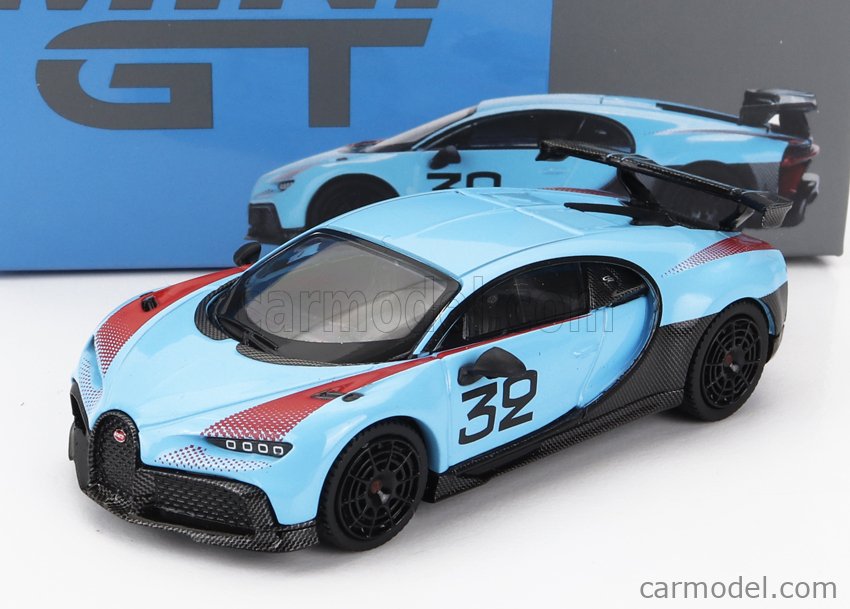 Mini GT Bugatti Chiron Pur Sport “Grand Prix” MGT00487 1/64