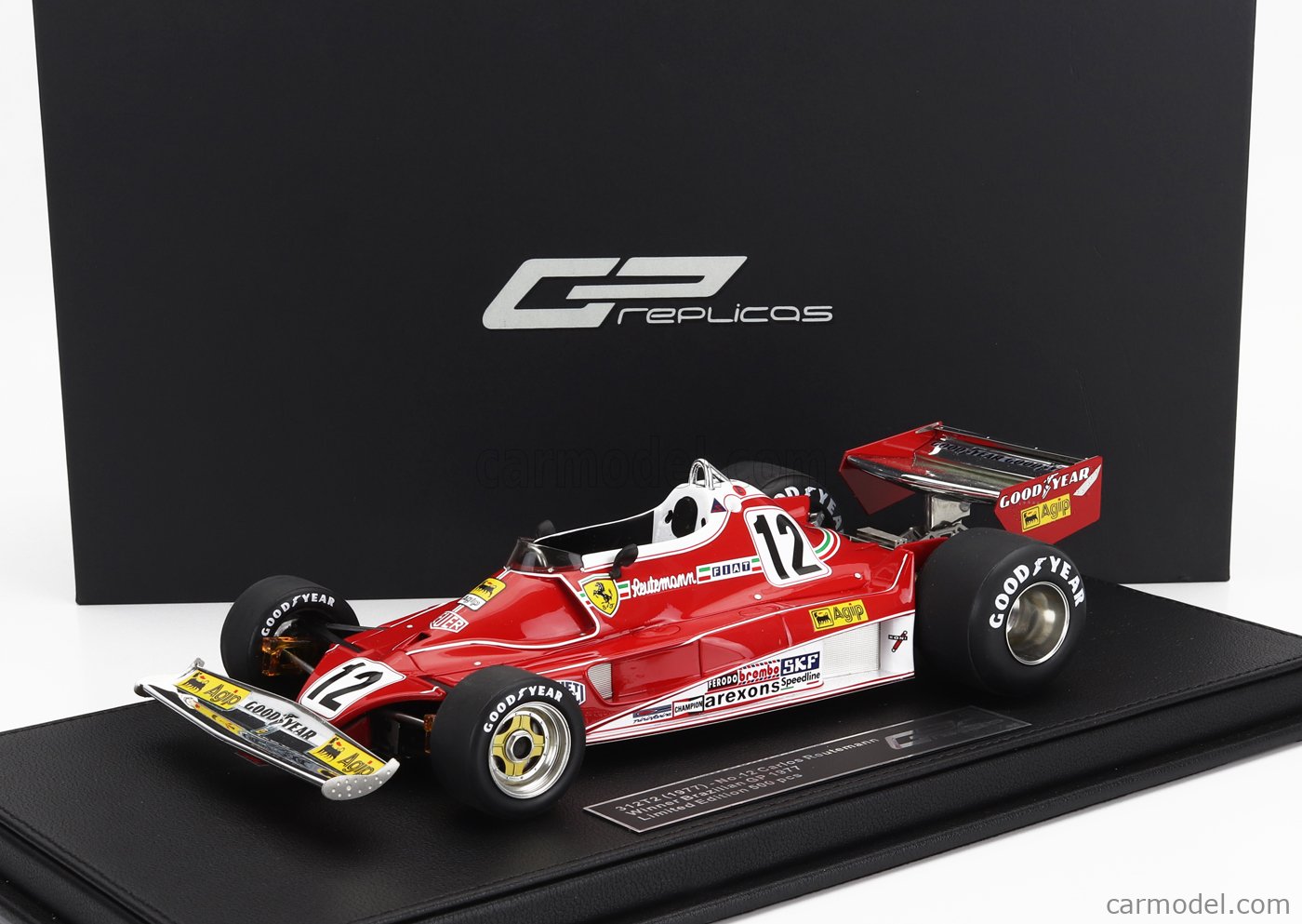 ミニカー SPA-FRANCOR champ FERRARI Ferrari 312 T2B, No.12, Scuderia Ferrari Spa SEFAC, Formula