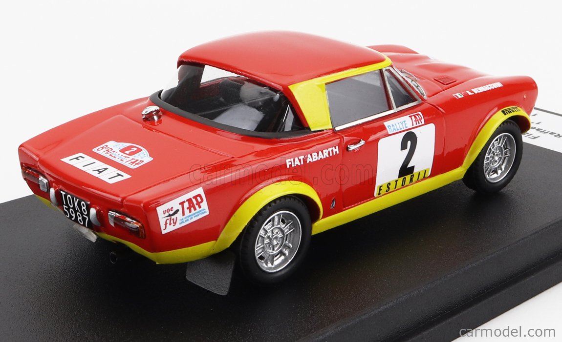 Fiat 124 Abarth Rallye - Rallye Sanremo 1974 - Alén - Kivimäki - Trofeu