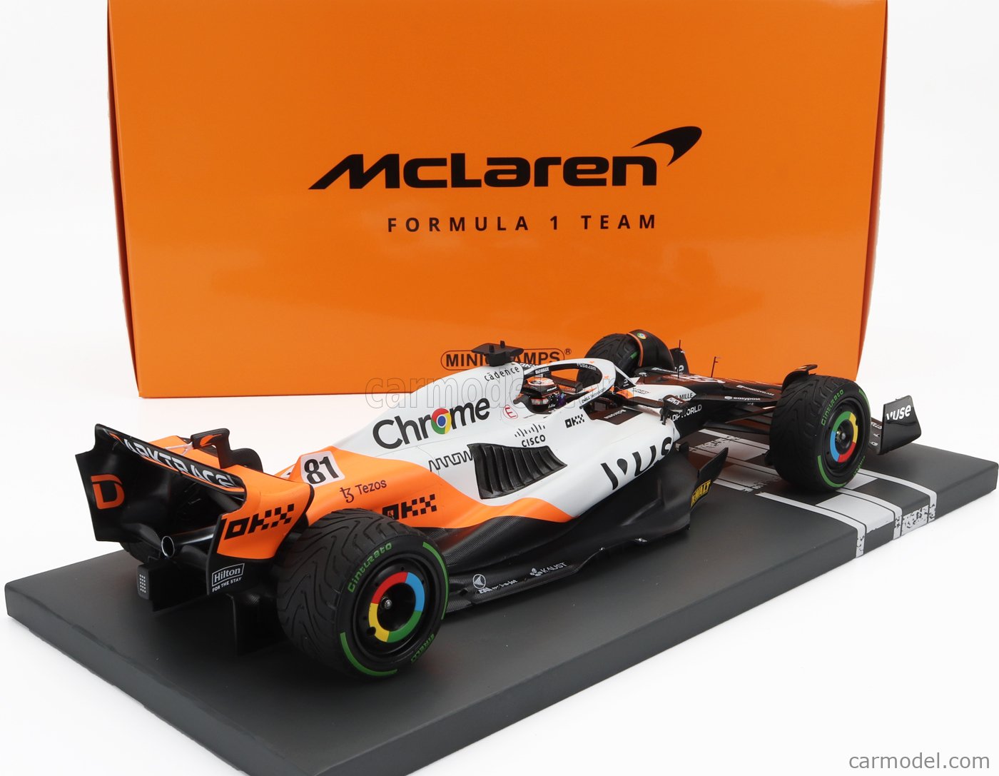 Minichamps Oscar Piastri McLaren F1 Team MCL60 Formule 1 2023 Édition Limitée 1:43