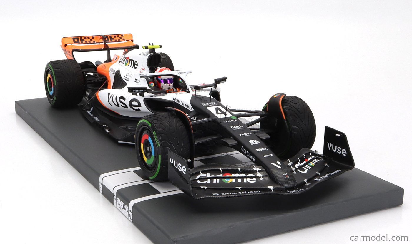 Comprar F1 Mclaren MCL60 Lando Norris GP Monaco 2023 1:18 Minichamps - a partir de R$2.699,10
