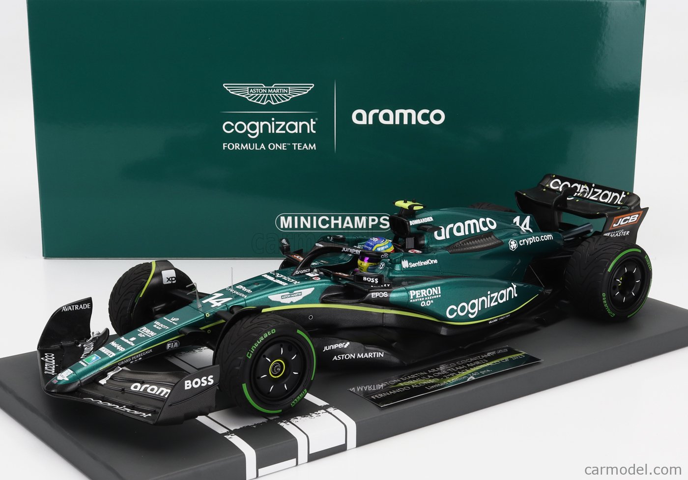 Modèle réduit Aston Martin Aramco Formula One Team Amr24 – Fernando