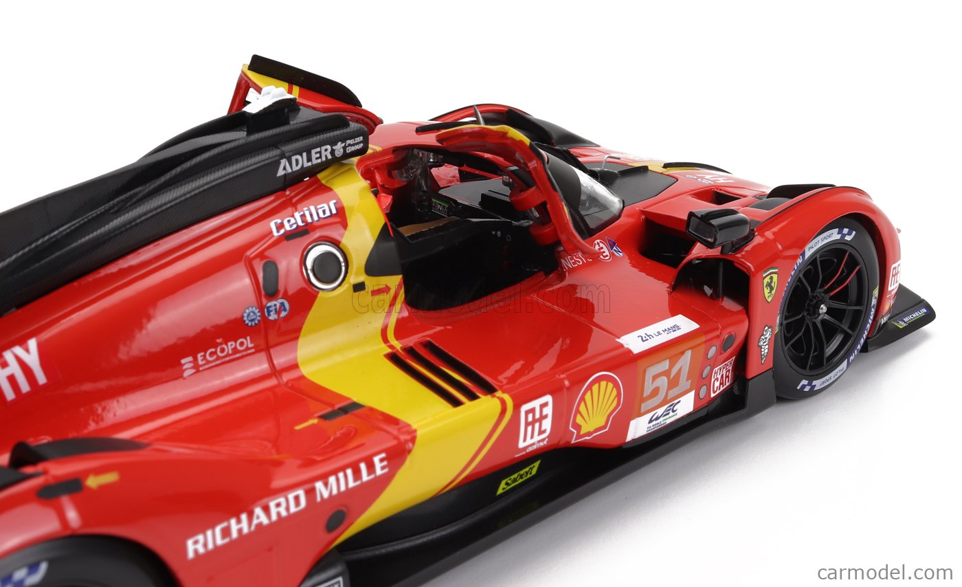 BBURAGO 1/24 – FERRARI 499P – Winner Le Mans 2023 - Five Diecast