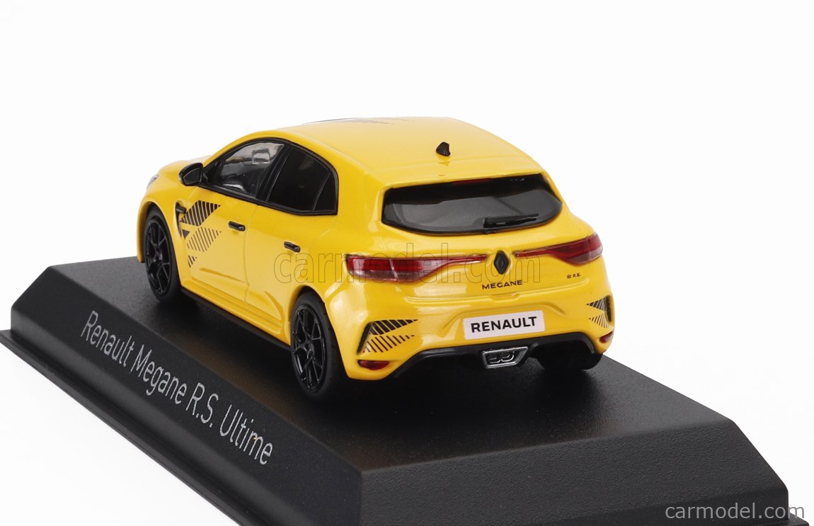 NOREV 517737 Scale 1/43 RENAULT MEGANE RS ULTIME 2023 SIRIUS YELLOW