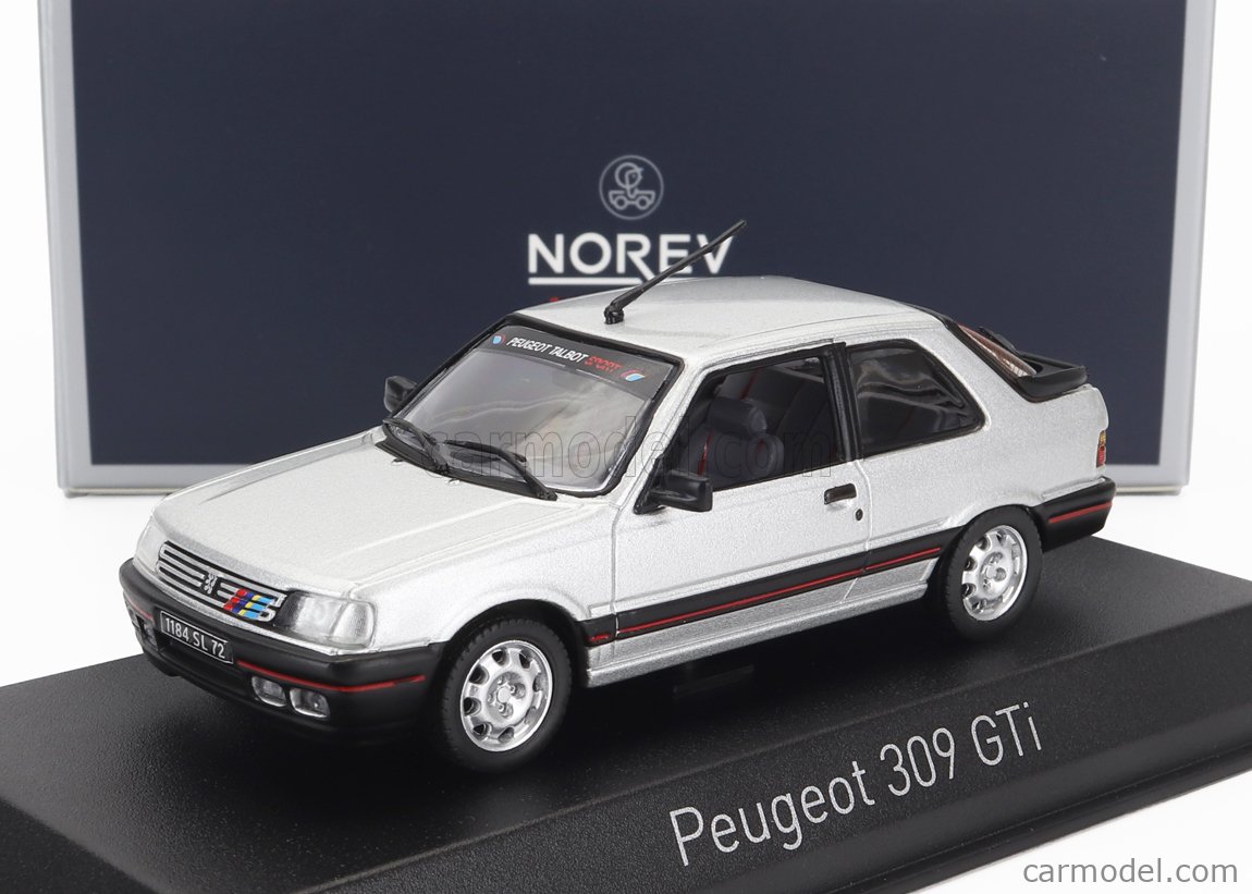 Peugeot 309 GTi 1987 noir véhicule miniature 473900 Norev 1:43