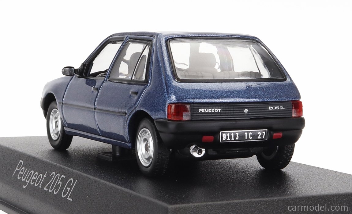 Peugeot 205 GL 1988 Ming Blue 1:43