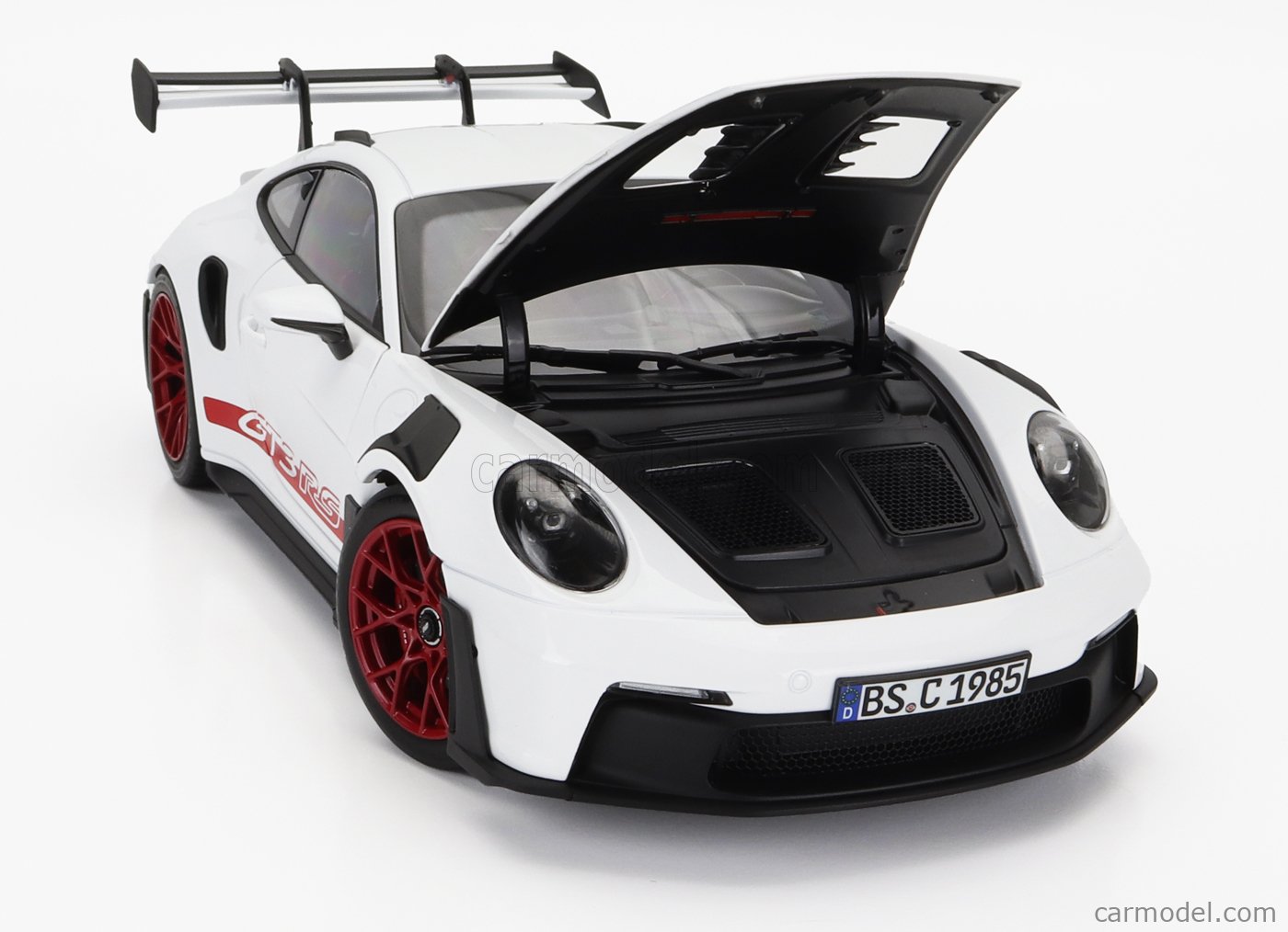 NOREV 187352 Scale 1/18 | PORSCHE 911 992 GT3 RS COUPE 2022 WHITE RED