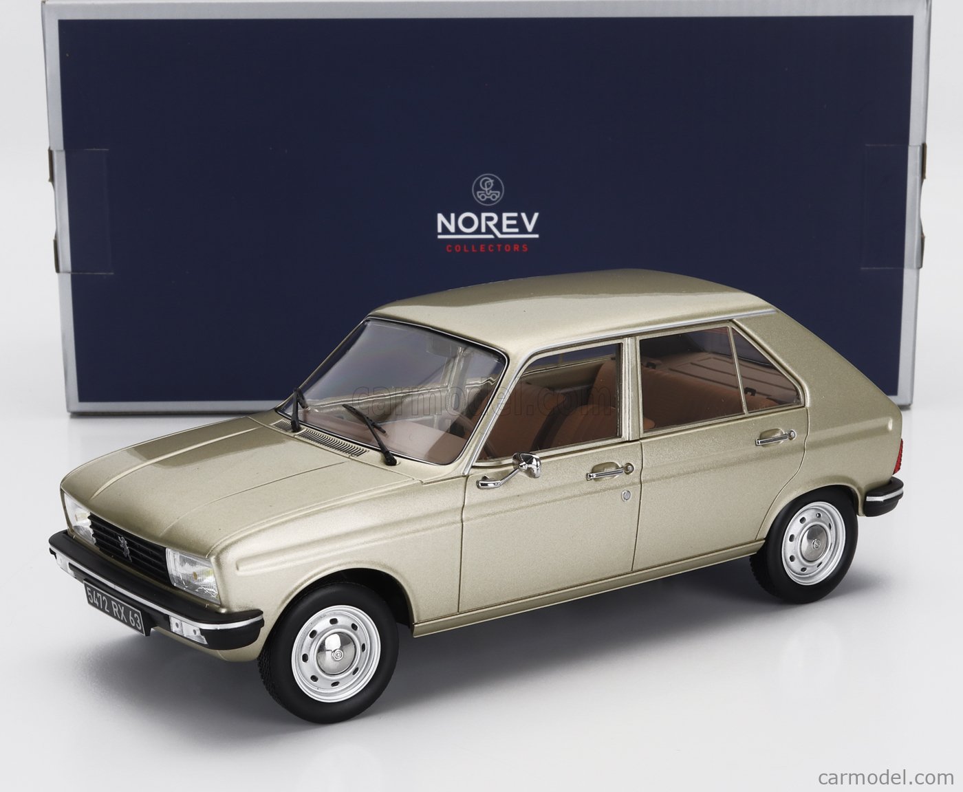 PEUGEOT 104 ZS Bleue de 1979 Voiture de Collection 1/43 Norev Série