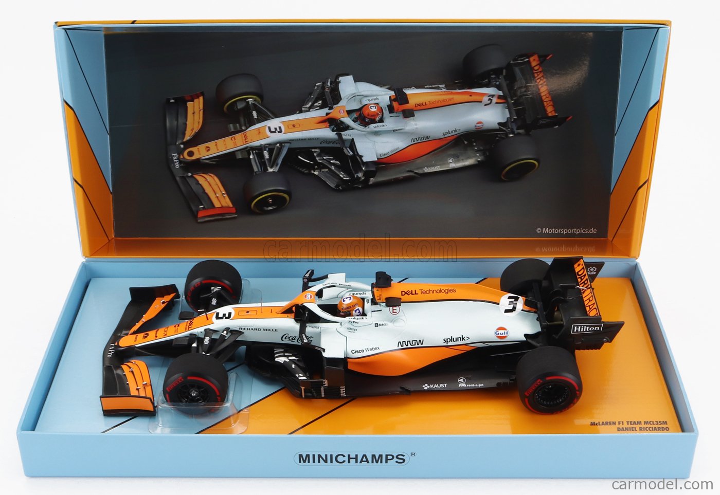 McLaren F1 Orange Minichamps 1/18