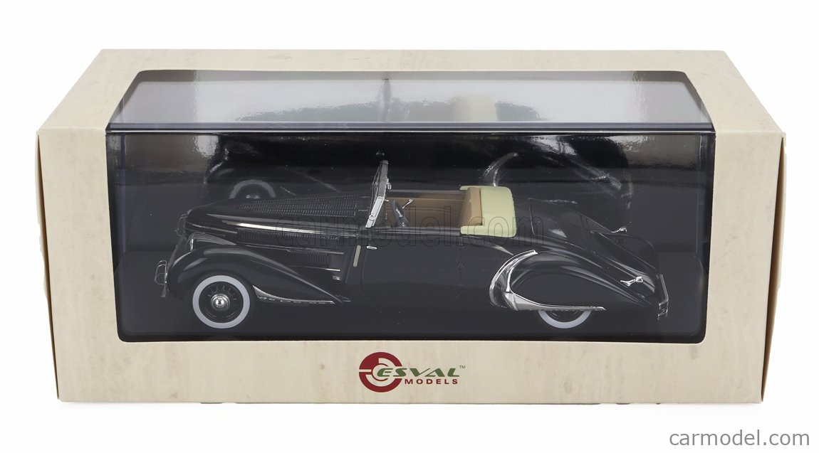 1935 Delage D8-85 Clabot Cabriolet by Henri Chapron Scale Model in 1:43 1935 Delage D8-85 Clabot Cabriolet by Henri Chapron Scale Model in 1:43