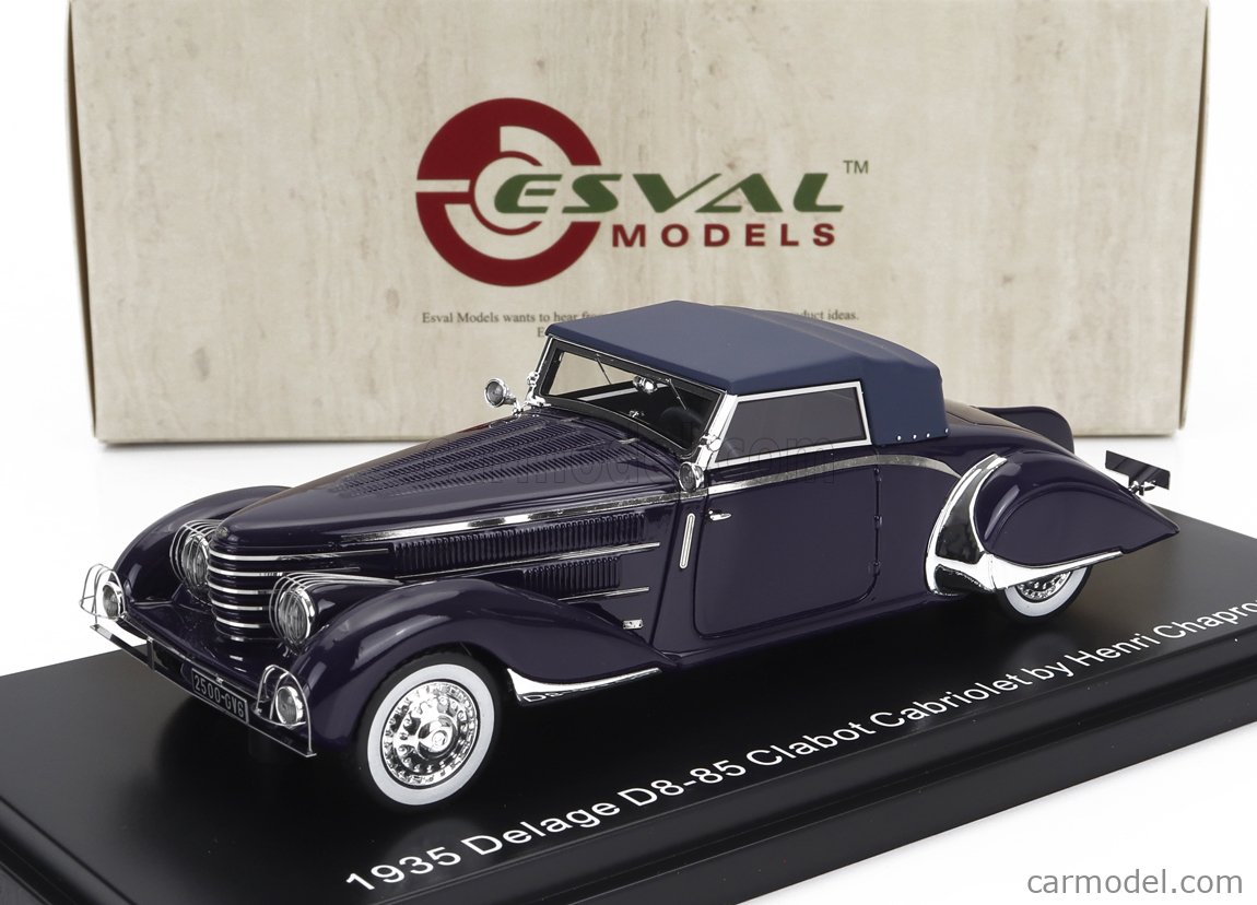 Here's a 1930 Delage D8 Cabriolet bodied by Chapron