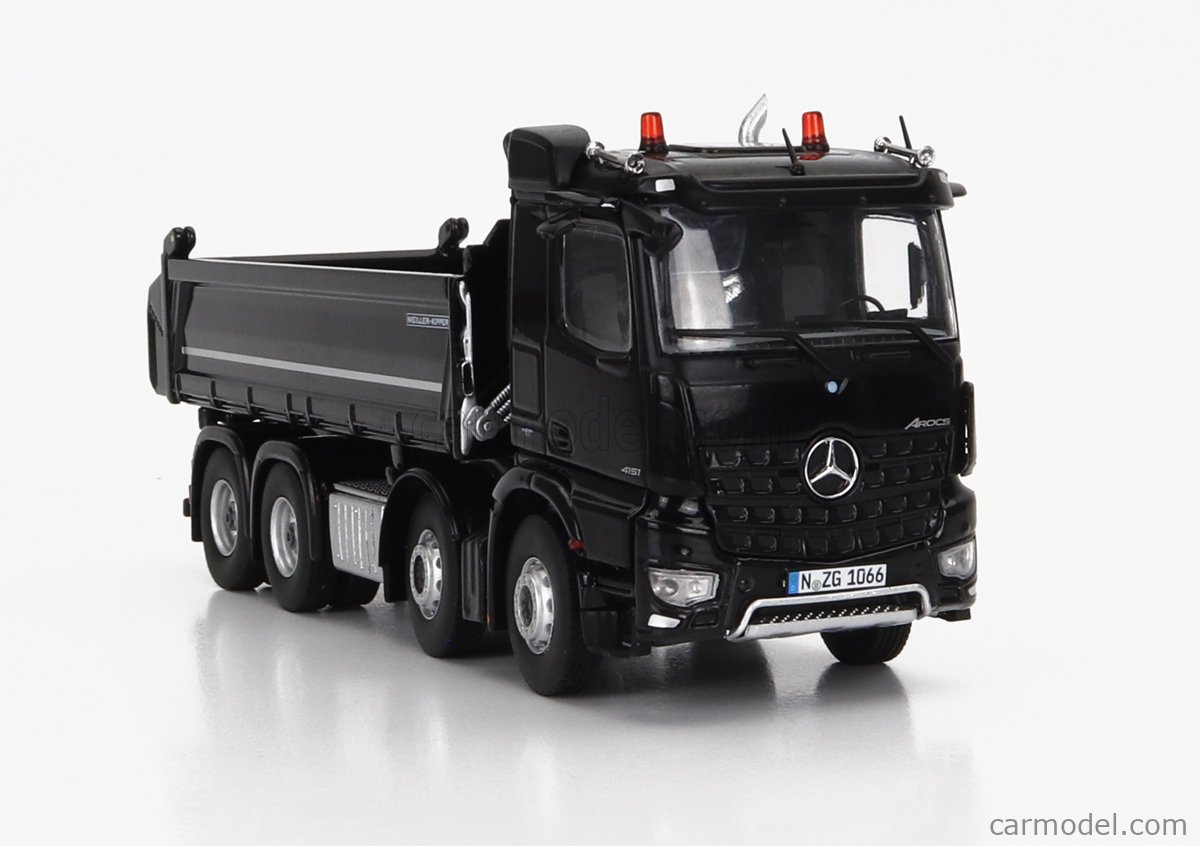 MERCEDES BENZ - AROCS 4151 8x4 MEILLER KIPPER CASSONE RIBALTABILE 4-ASSI  2019