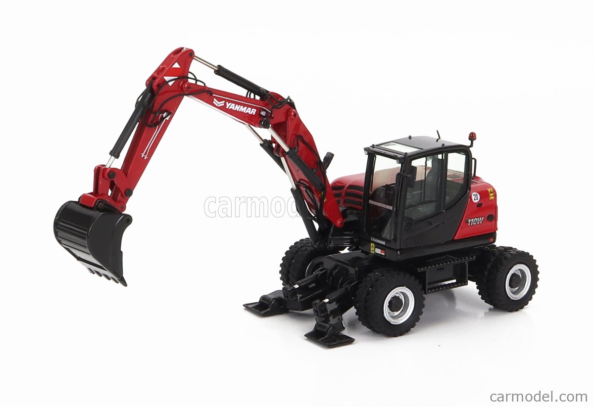 ☆Yanmar B110W - new design ショベル/NZG 1/50 模型 - 建設車両、作業車