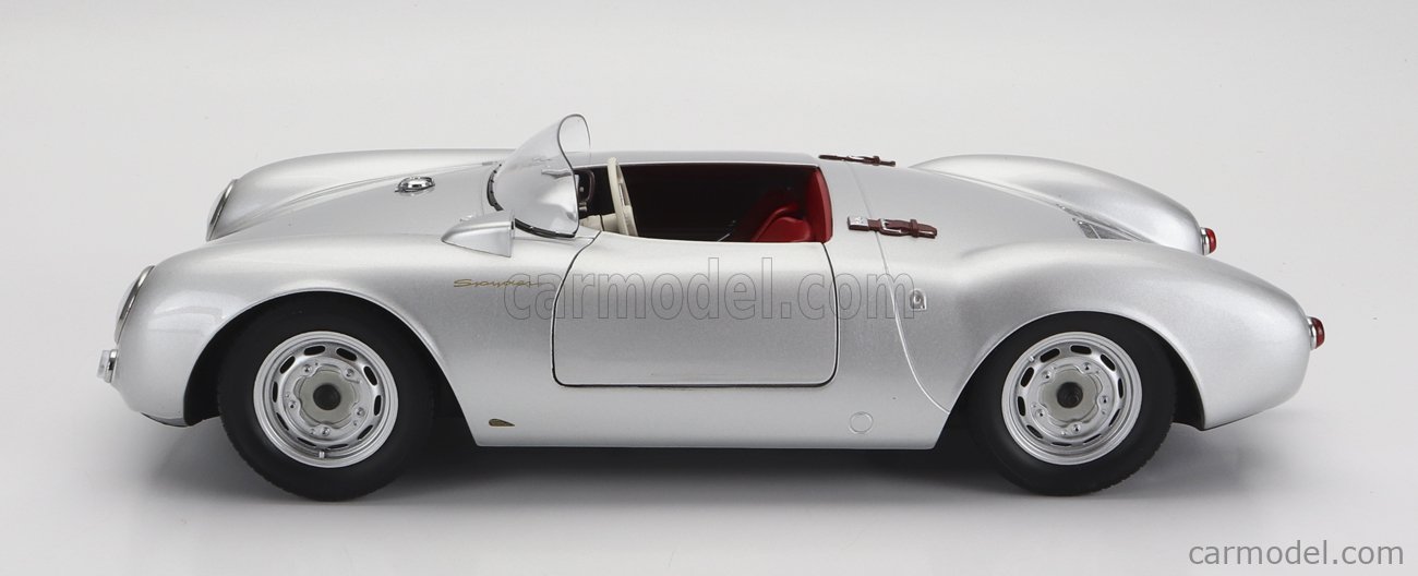 KK-SCALE KKDC120113 Scale 1/12 | PORSCHE 550A SPIDER 1956 SILVER