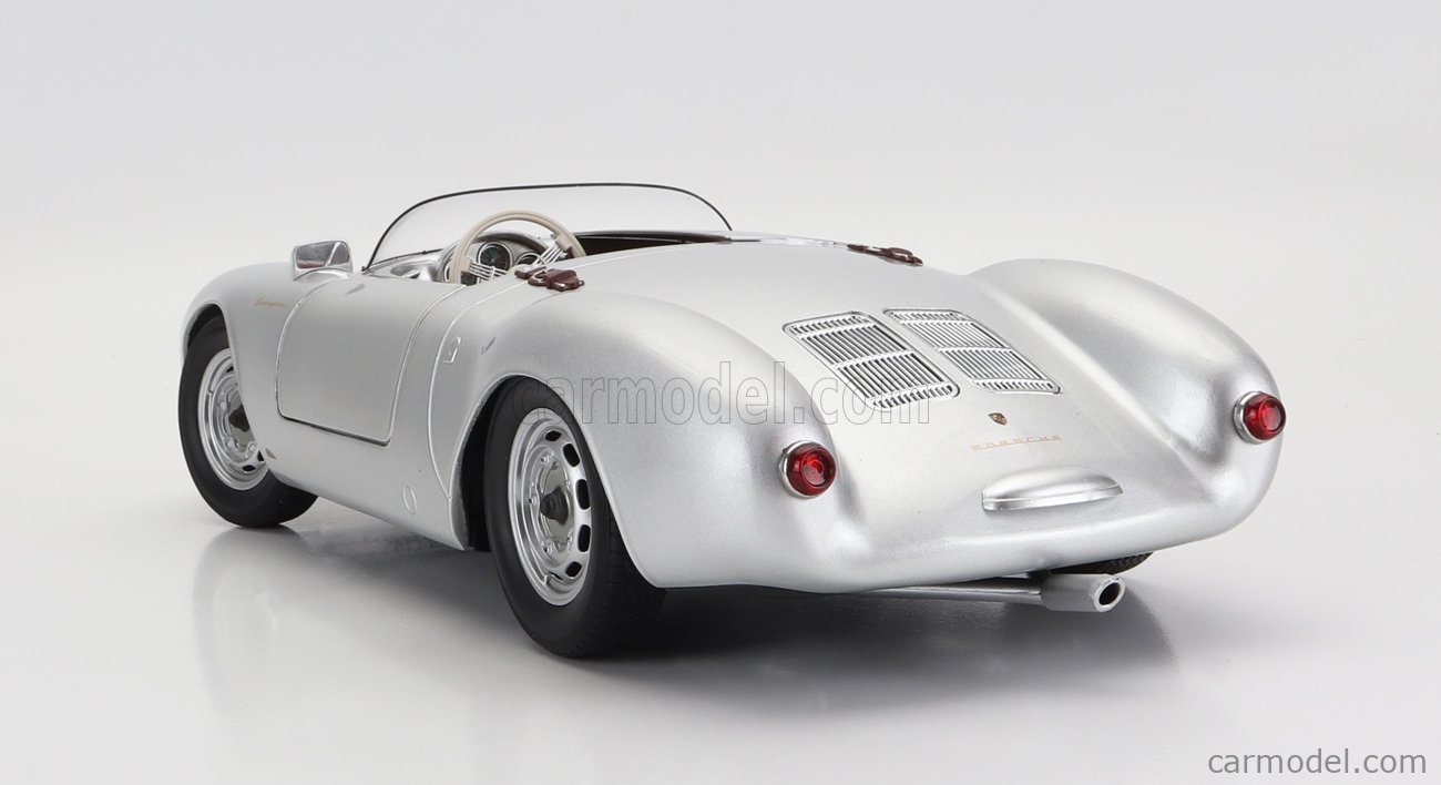 KK-SCALE KKDC120113 Scale 1/12 | PORSCHE 550A SPIDER 1956 SILVER