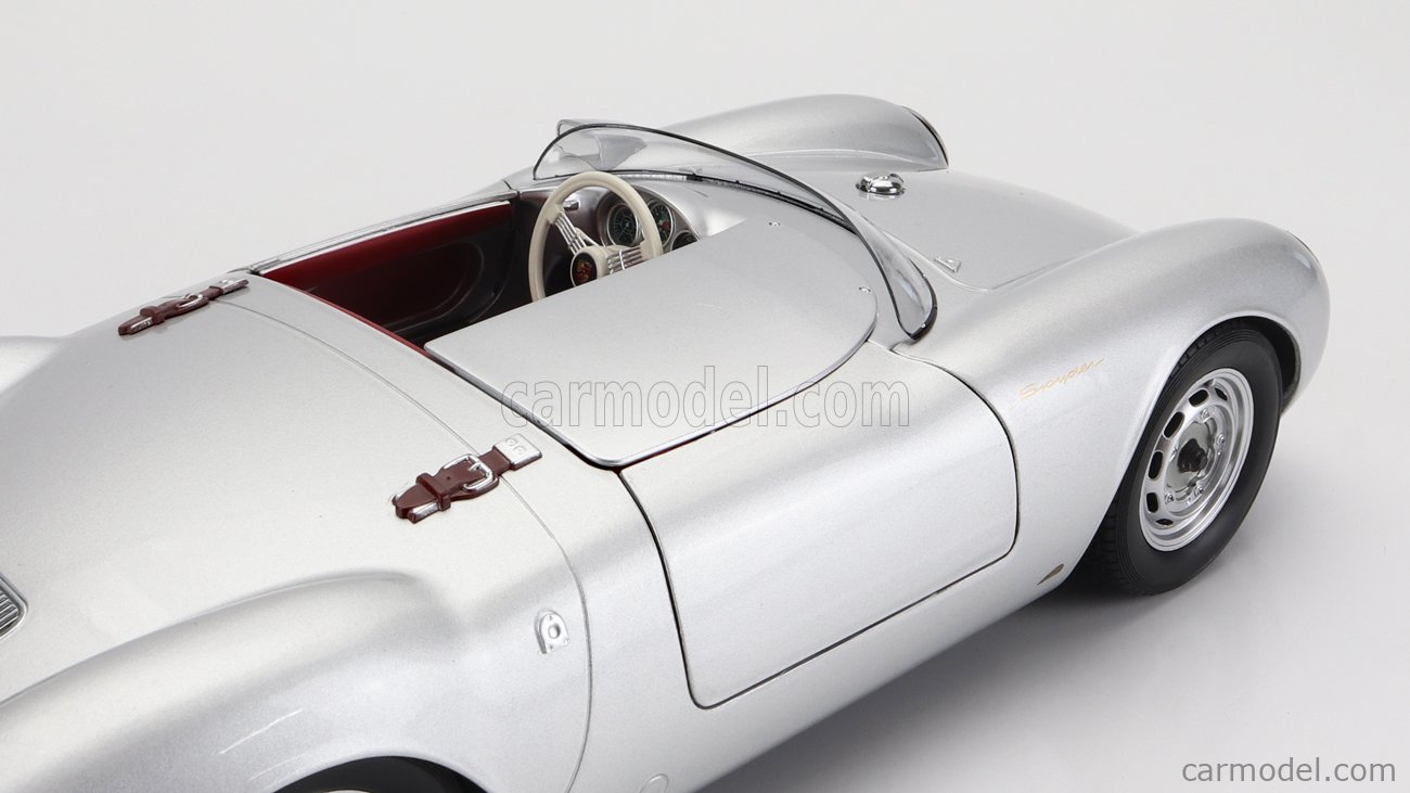 KK-SCALE KKDC120113 Scale 1/12 | PORSCHE 550A SPIDER 1956 SILVER