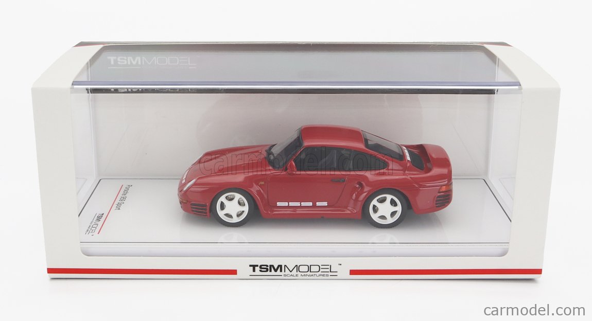 TRUESCALE TSM430739 Scale 1/43 | PORSCHE 959 S 1987 RED