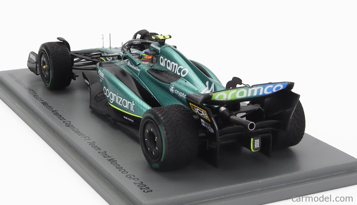 スパーク　Aston Martin AMR23 1/18 Spark 1:43 Lance Stroll Aston Martin AMR23 #18 6位 バーレーン GP