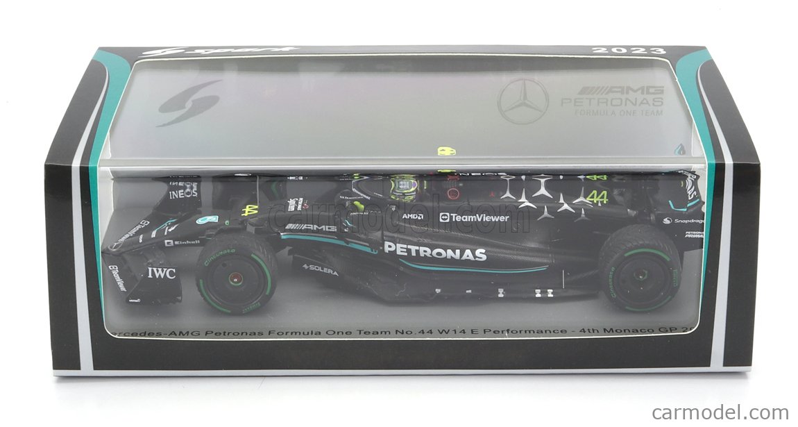 Minichamps 1:18 Hamilton Mercedes-AMG F1 W14 #44 2ème Australie GP Formule 1 2023 110230344