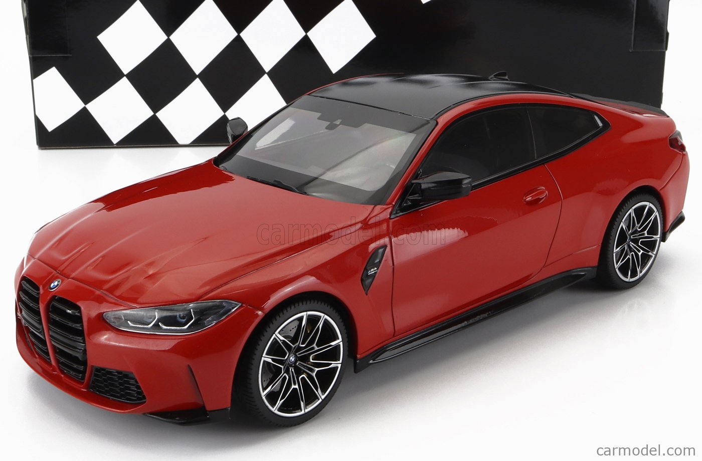 Minichamps Escala Bmw Series M G Red Black