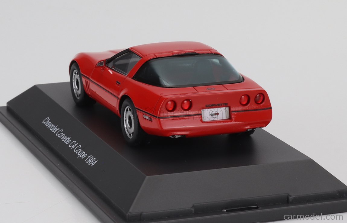 SCHUCO 450926500 Scale 1/43 | CHEVROLET CORVETTE C4 CLOSED ROOF 1984 RED