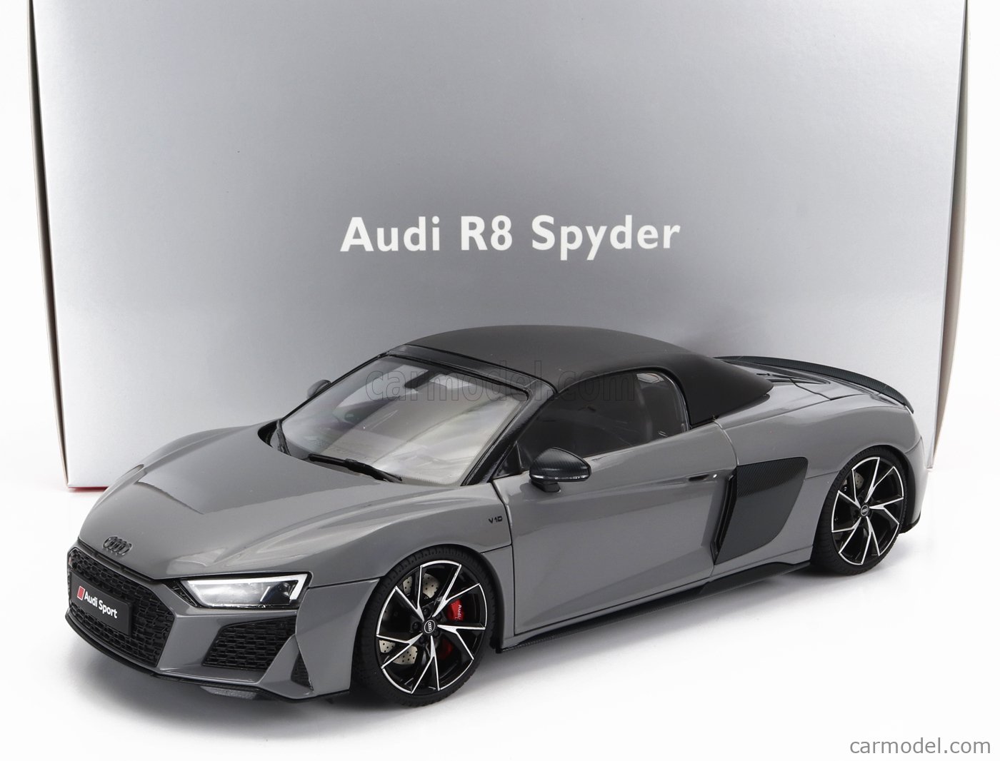 NZG 1/18 Audi R8 Spyder 2022 Grey アウディ-