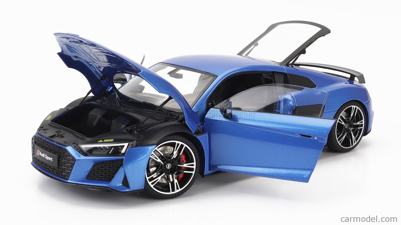 NZG VAKF-0355 Scale 1/18 | AUDI R8 COUPE PERFORMANCE 2019 BLUE